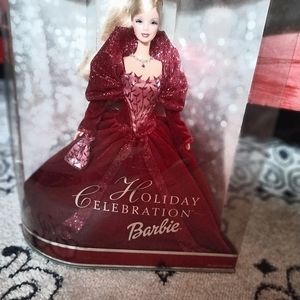 2002 celebration holiday barbie